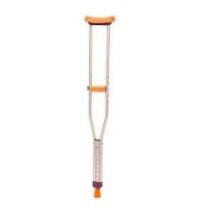 Buy MaxR Crutches - Steel Frame, Grey Foam Pads