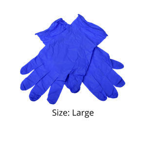 Buy Nitrile (Latex free) Medical exam gloves, Large, 200 pack