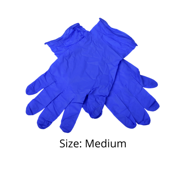 Buy Nitrile (Latex free) Medical exam gloves, Medium, 200 pack